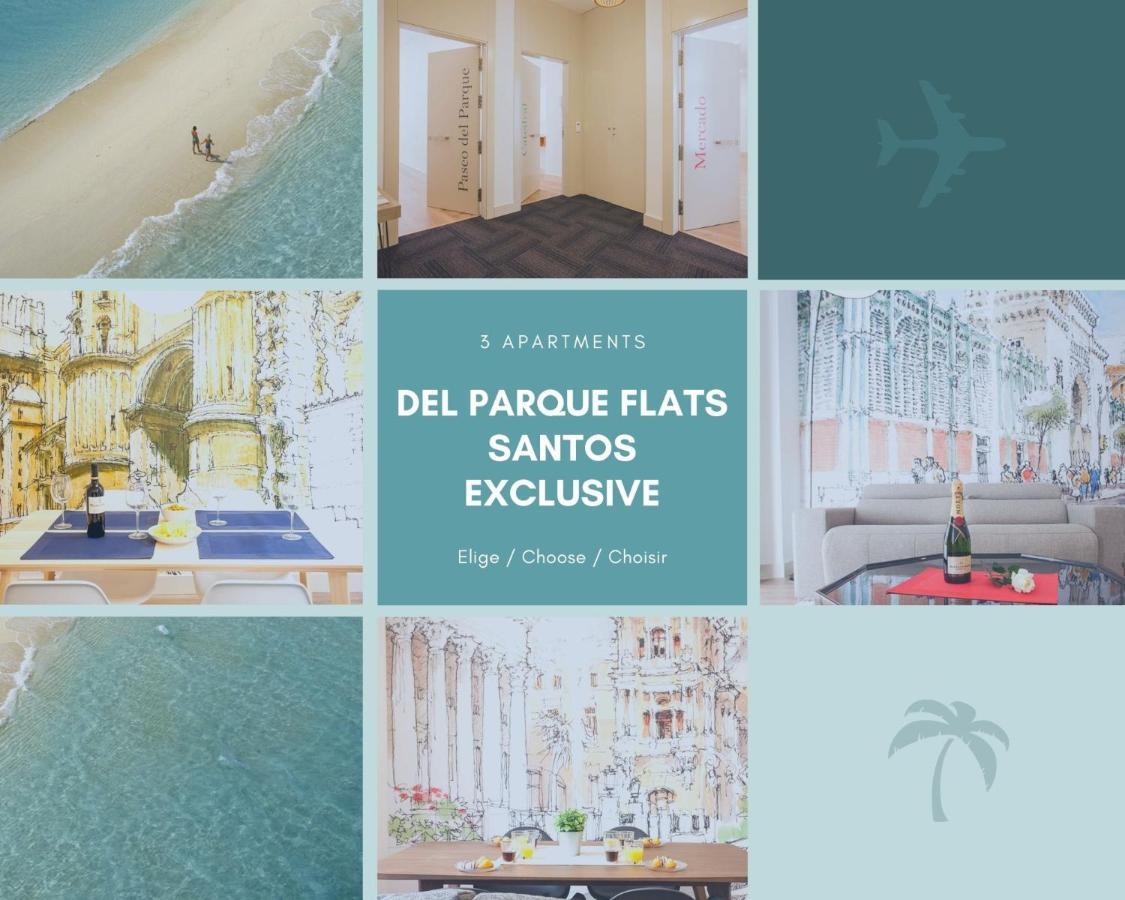 Apartament Del Parque Flats Santos Exclusive Malaga Zewnętrze zdjęcie